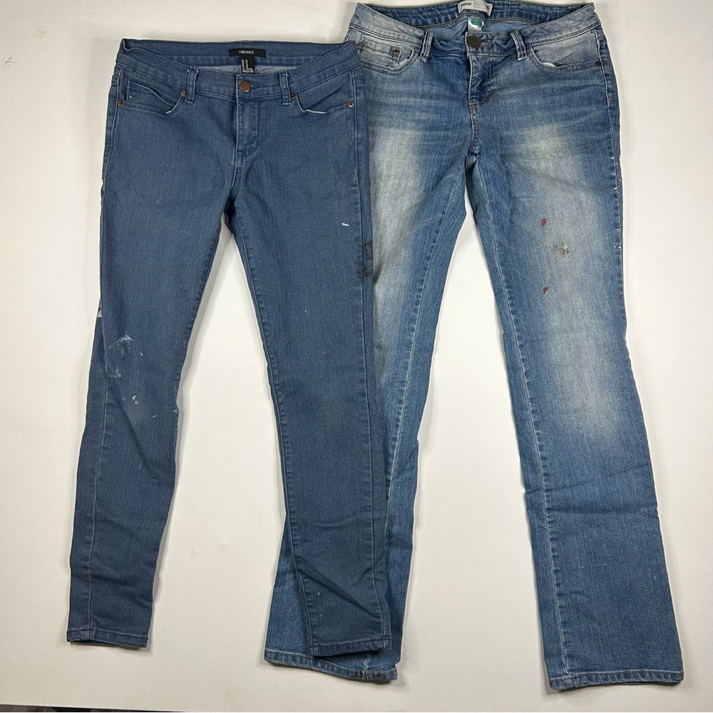 Route 66 Jeans Women's Size 4 Classic Fit Bootcut Denim Pants + 21 Forever Pair